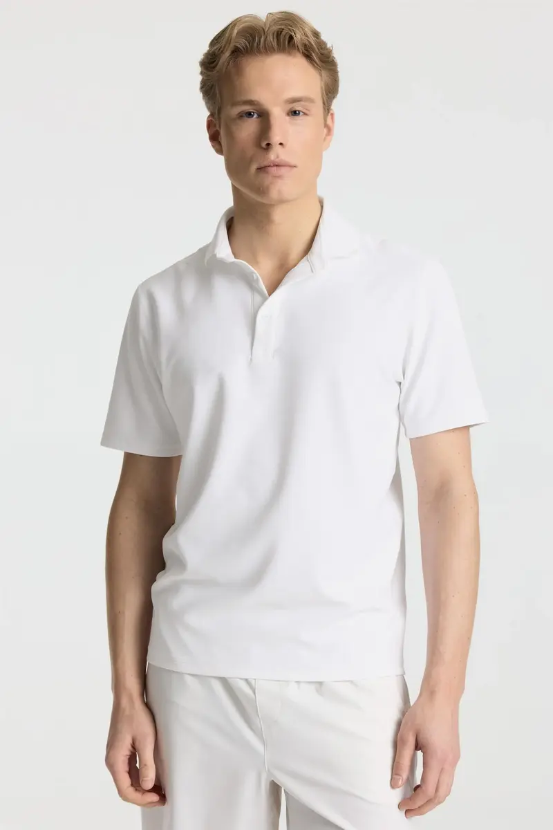 M. Vantage Polo Tee White