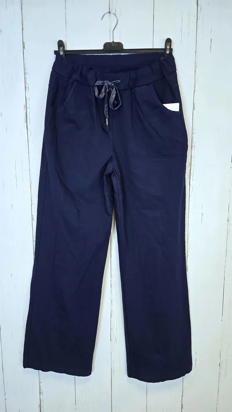 Madde stretchig bukse navy