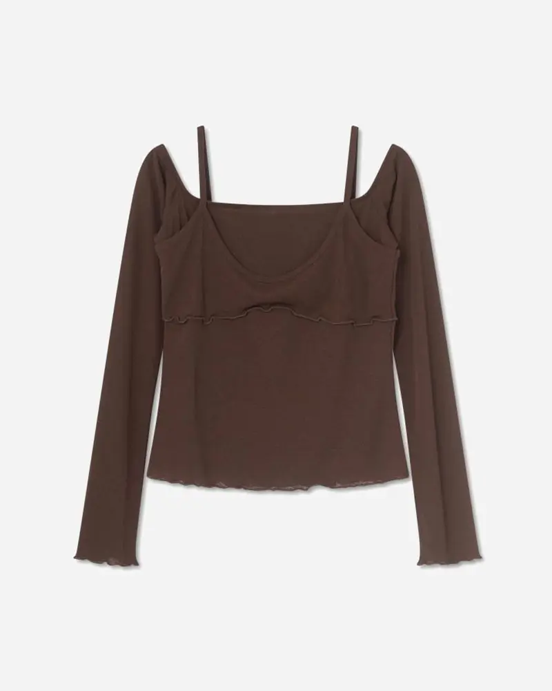 MaddisonRS Blouse - Dark Brown