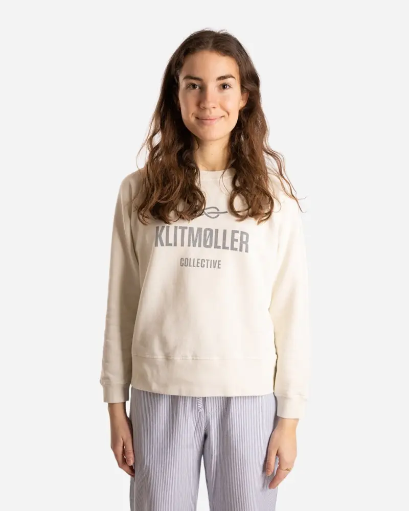 Maja logo crew - Cream