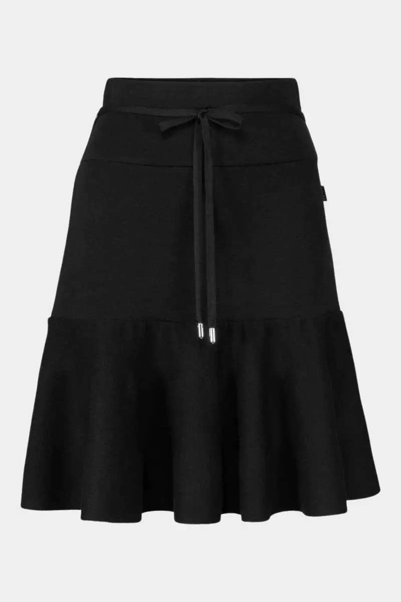 Mali Merino Skirt Black