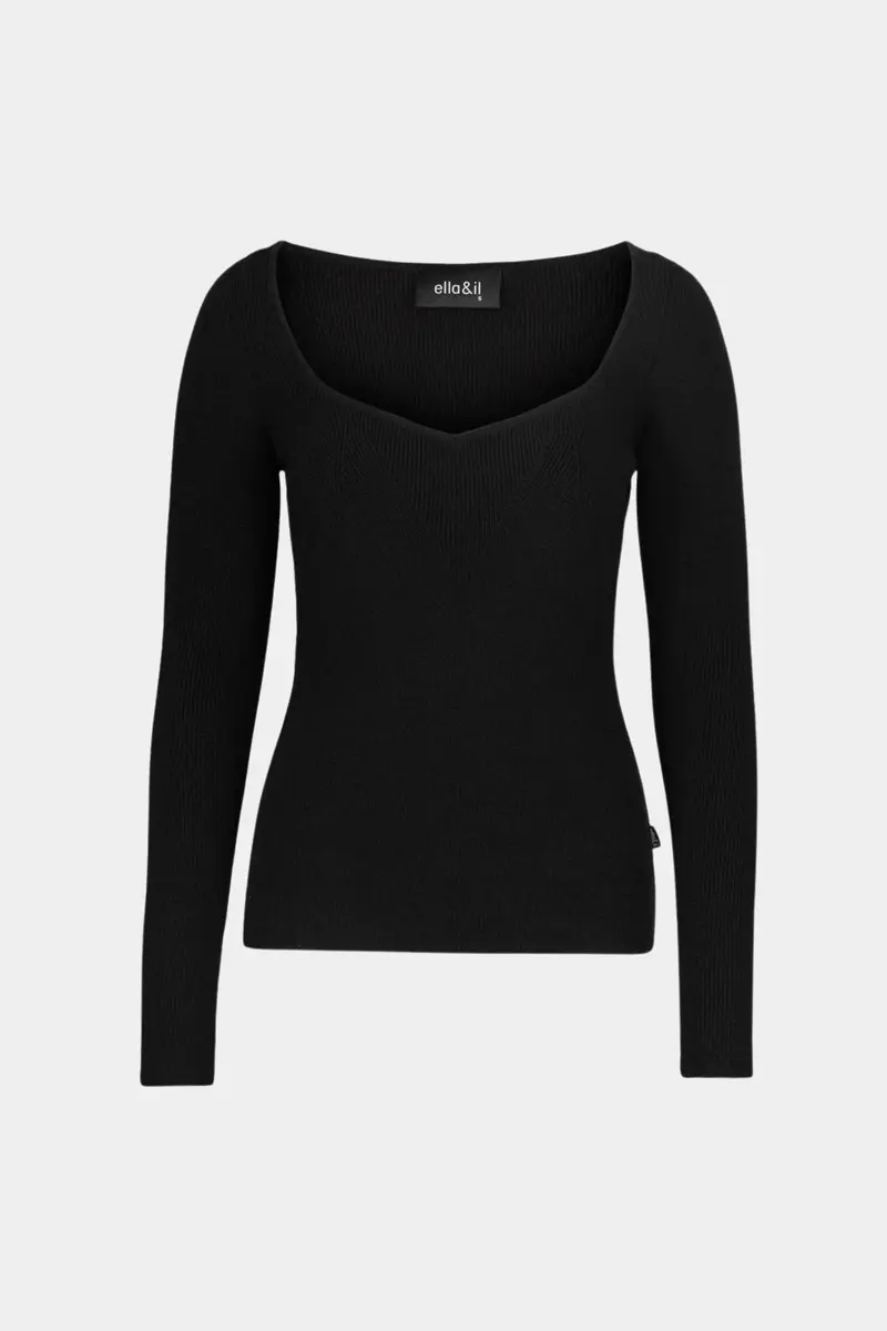Malin Merino Sweater Black