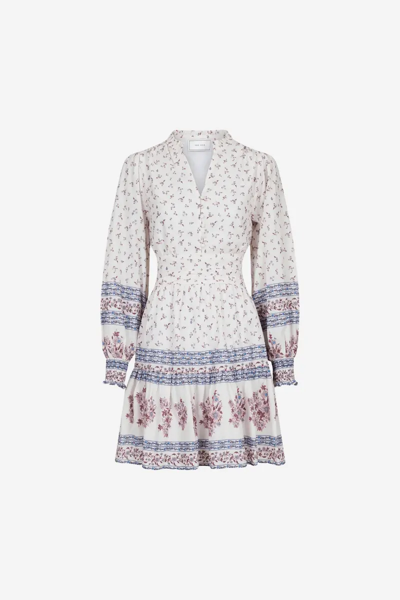Malti Mini Border Dress