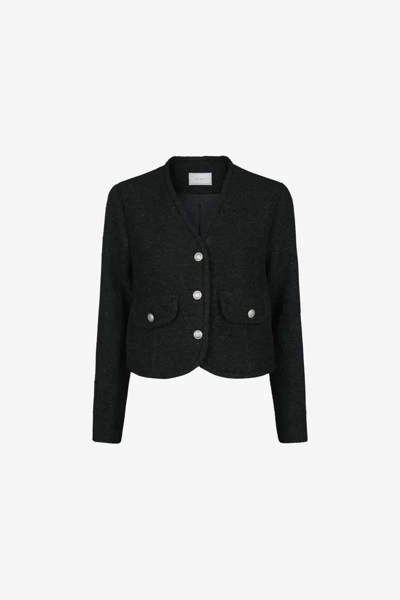 Manua Boucle Jacket Black