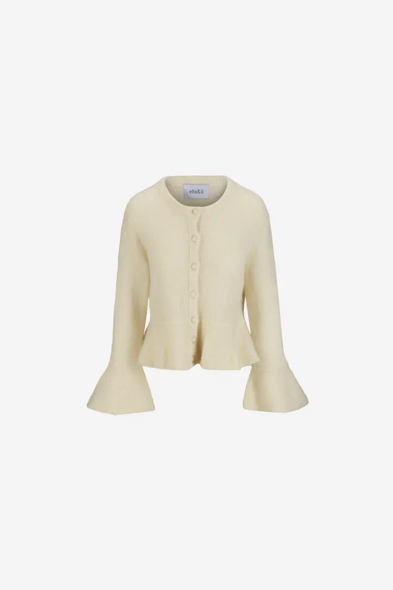 Maren Chunky Cardigan Bright White