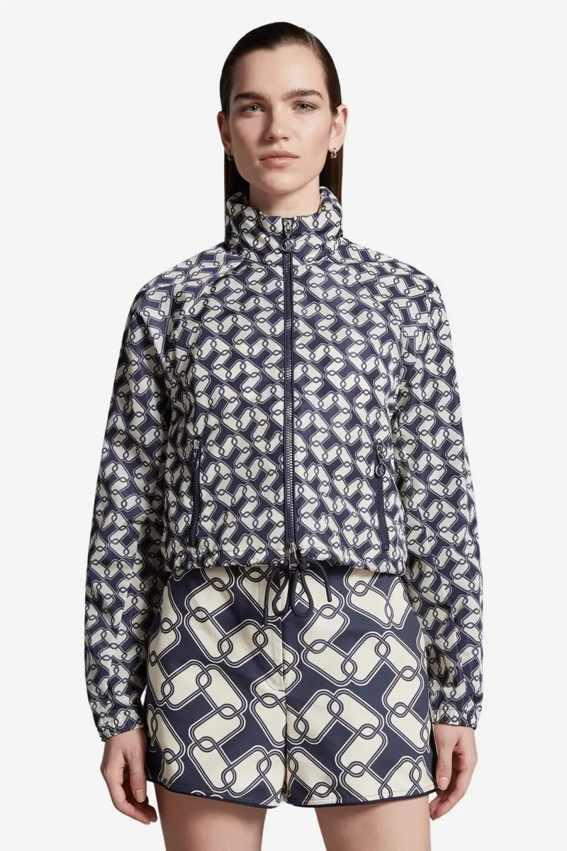 Marpessa Hooded Jacket Aqua