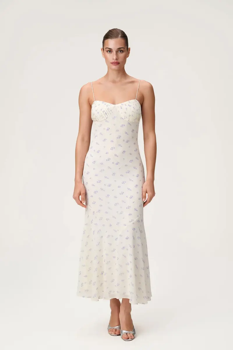 Marseille Maxi Dress Lavender Rose
