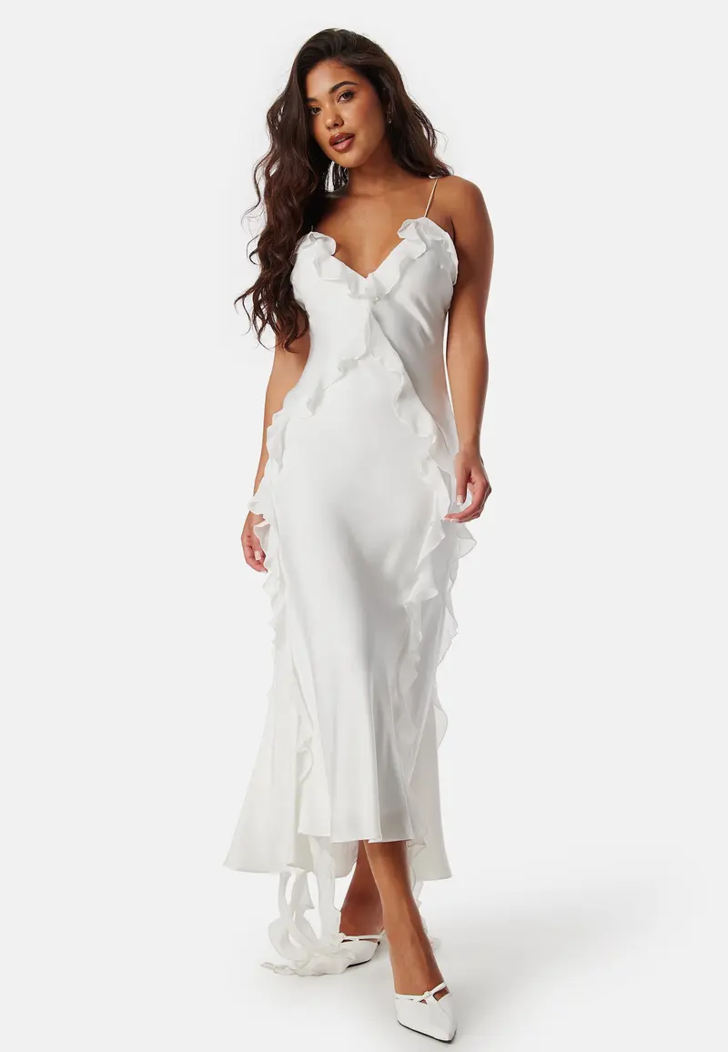 Marsella Ruffle Midi Dress
