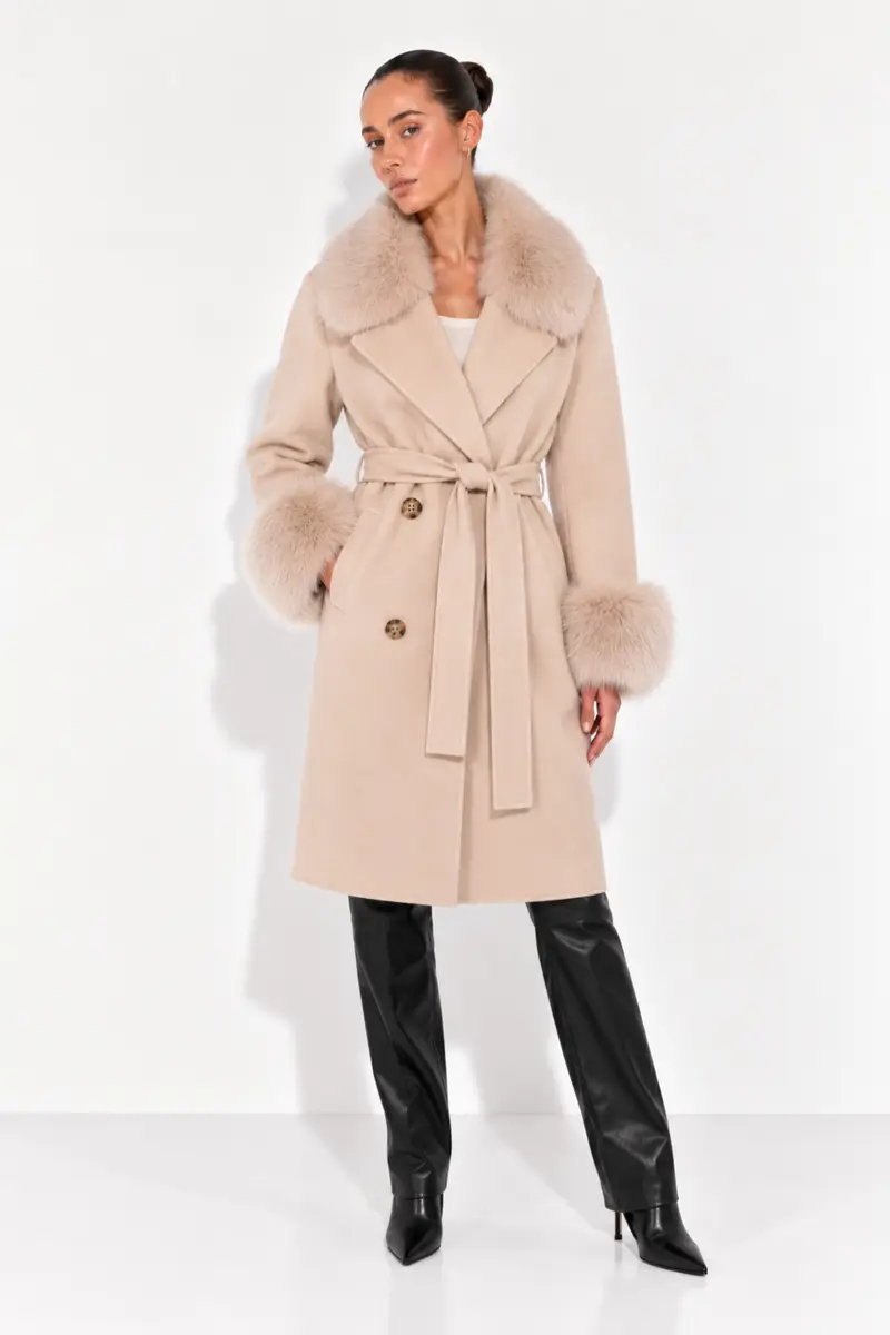 Marta Coat Beige
