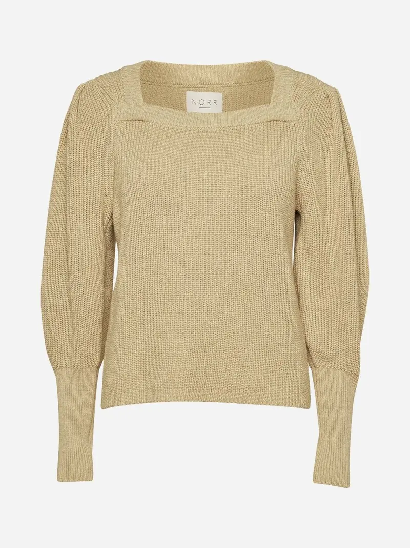 Marta Plain Knit - Oat Melange