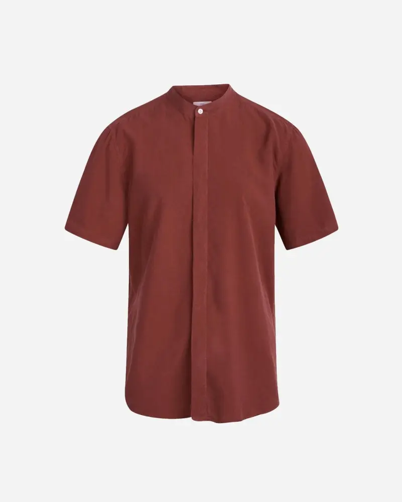 Max Tencel Shirt - Clay Red