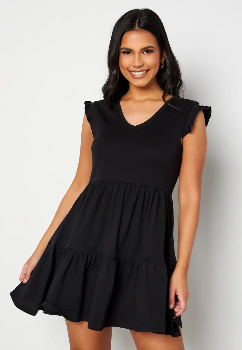 May Cap Sleeves Dress