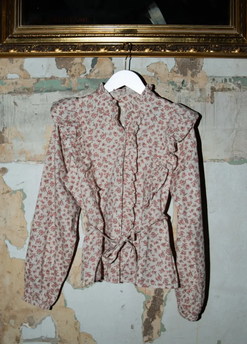 Maya Blouse - Rose Elegance