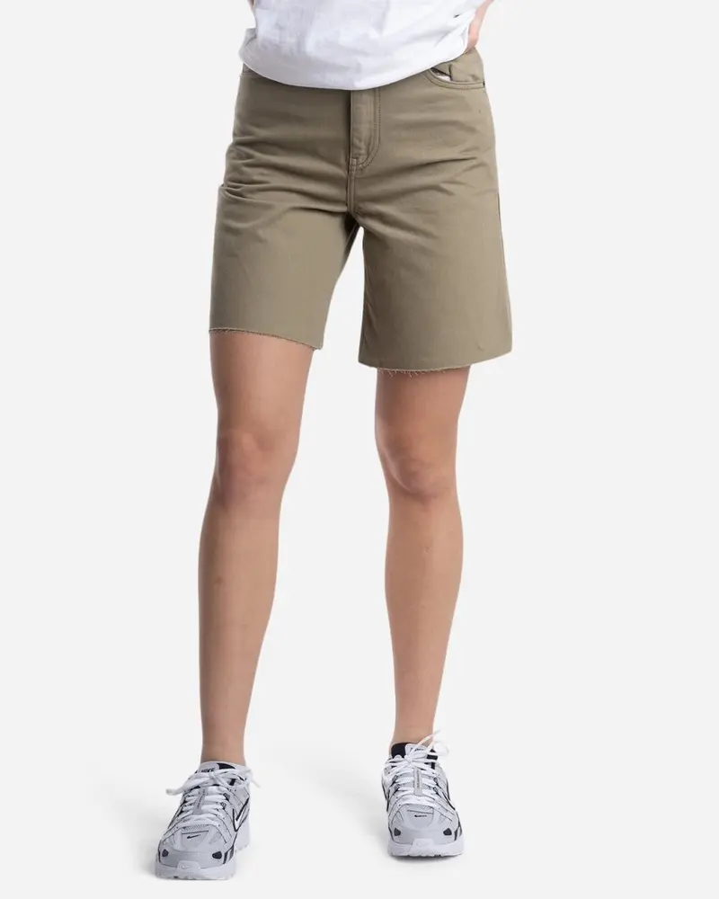 Meja Denim Shorts - Green Agate