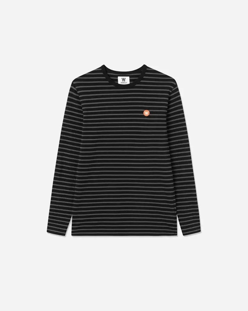 Mel long sleeve - Black/Grey