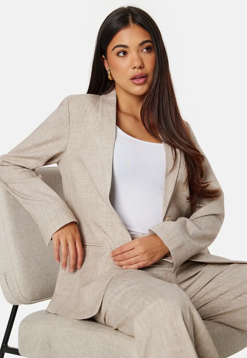 Melange L/S Blazer
