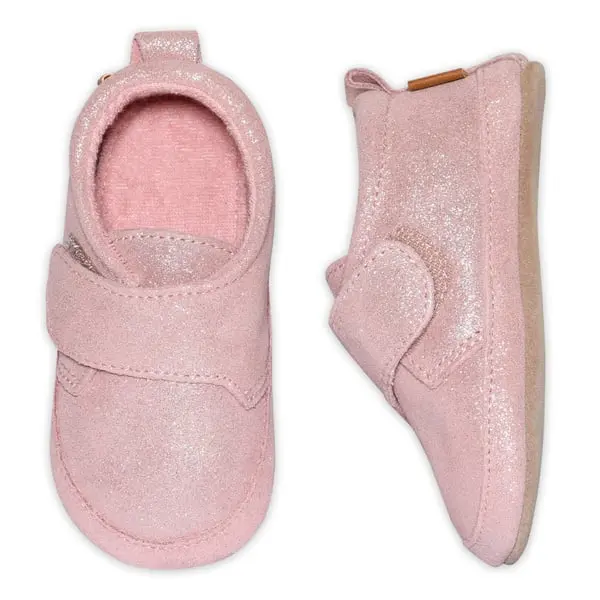 Melton Glitter Skinntøfler
