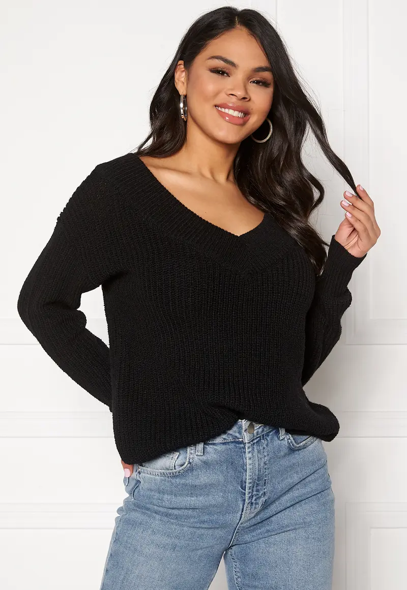 Melton Life L/S V-Neck Pullover