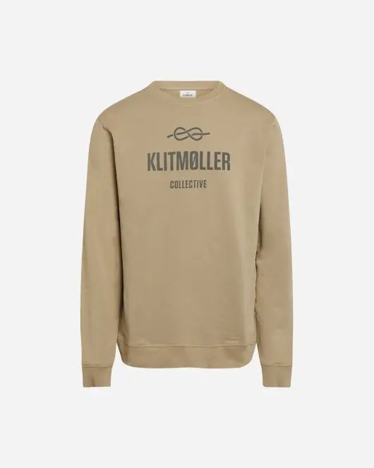 Mens logo crew - Sand