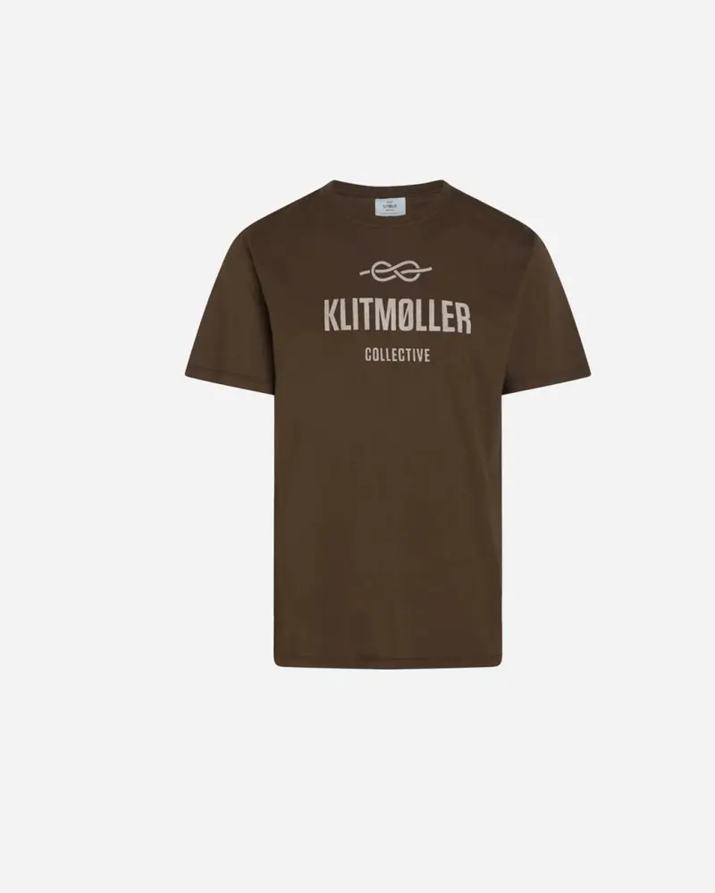 Mens logo tee - Coffee