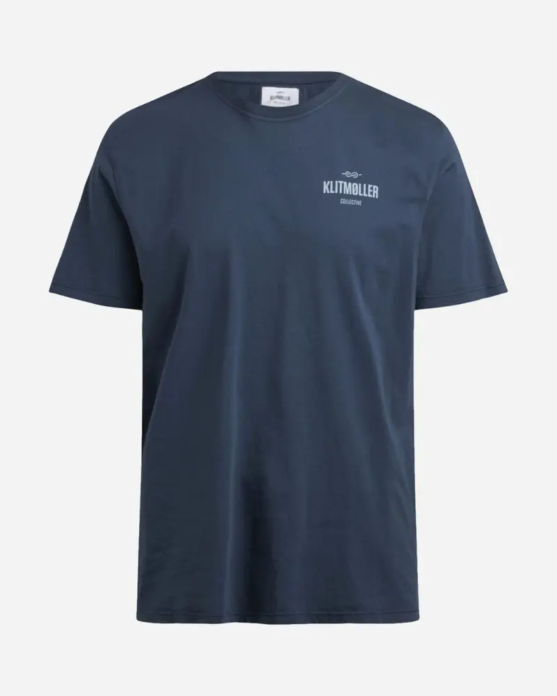 Mens Small Logo Tee - Navy
