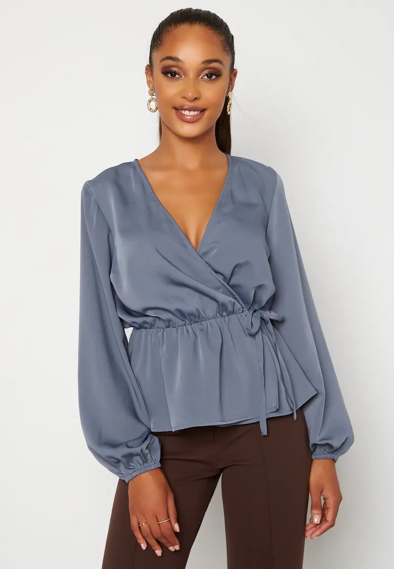 Mereen wrap blouse