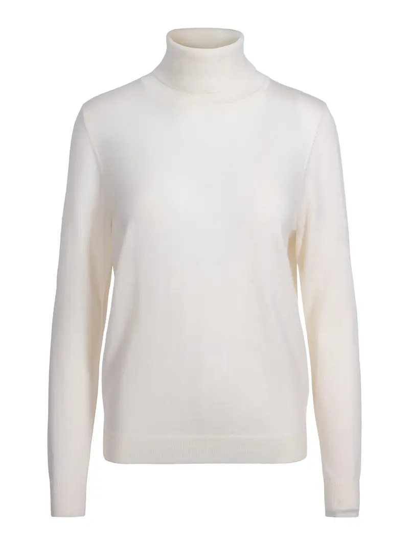 Merino rollneck Creme