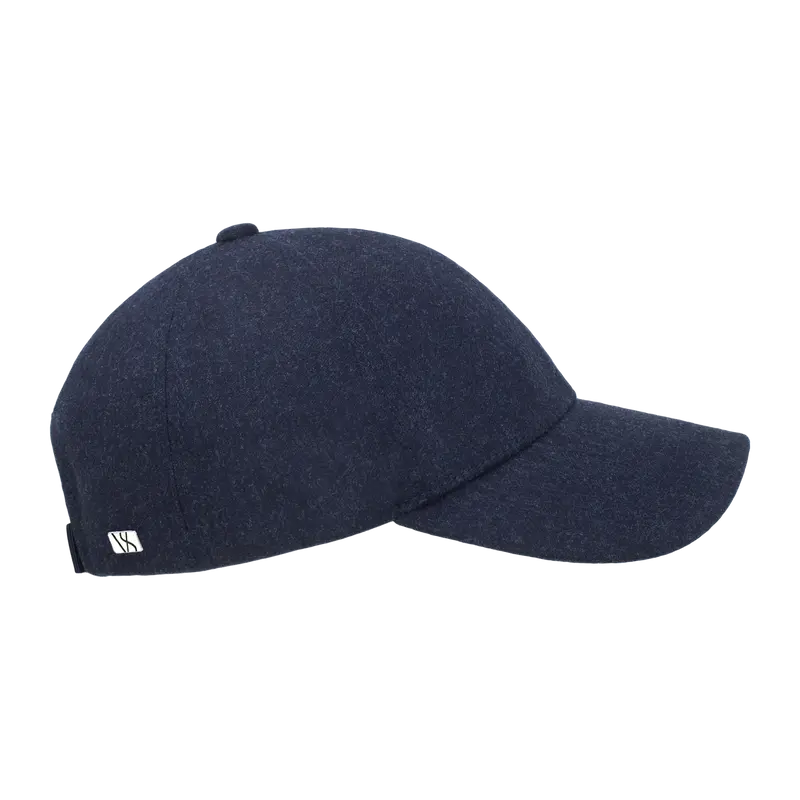 Merino Wool Cap Dark Navy