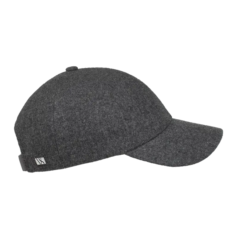 Merino Wool Cap Granite Grey