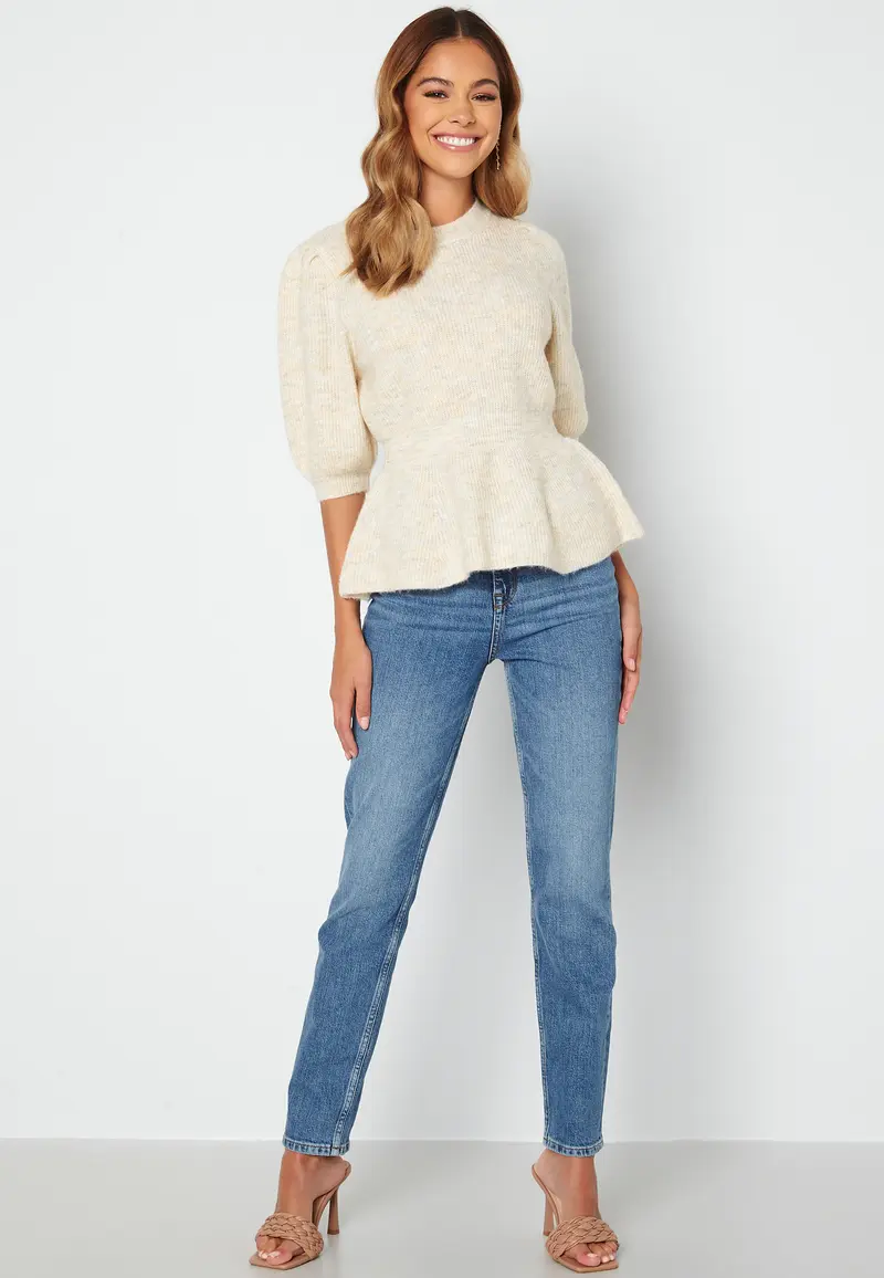 Mette 2/4 Peplum Blouse