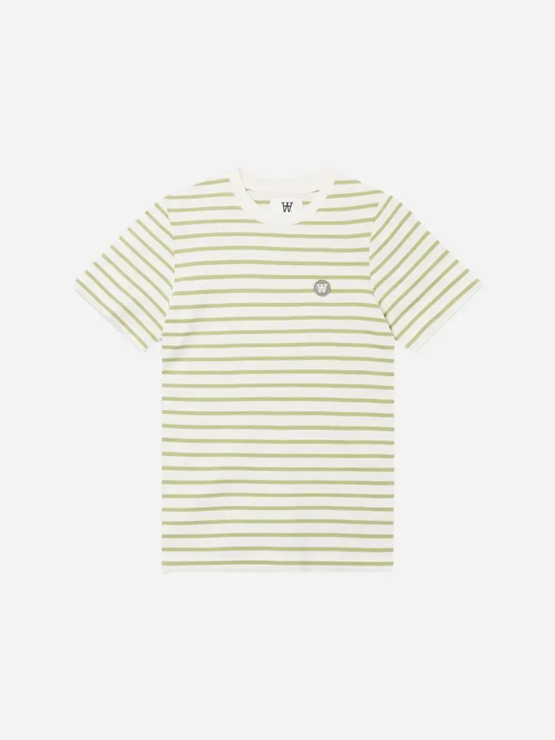 Mia T-Shirt - Off White/Olive