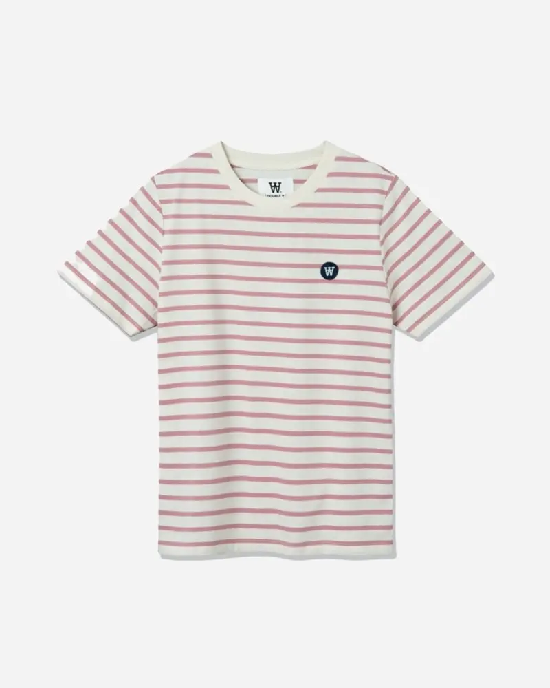 Mia T-shirt -  Off/White/Rose