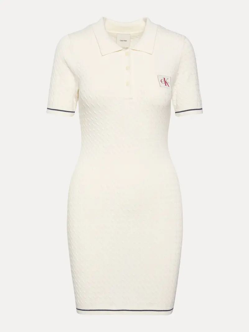 Microcable Mini Dress