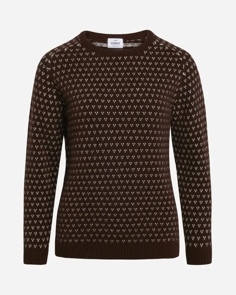 Mika knit - Earth/Cream