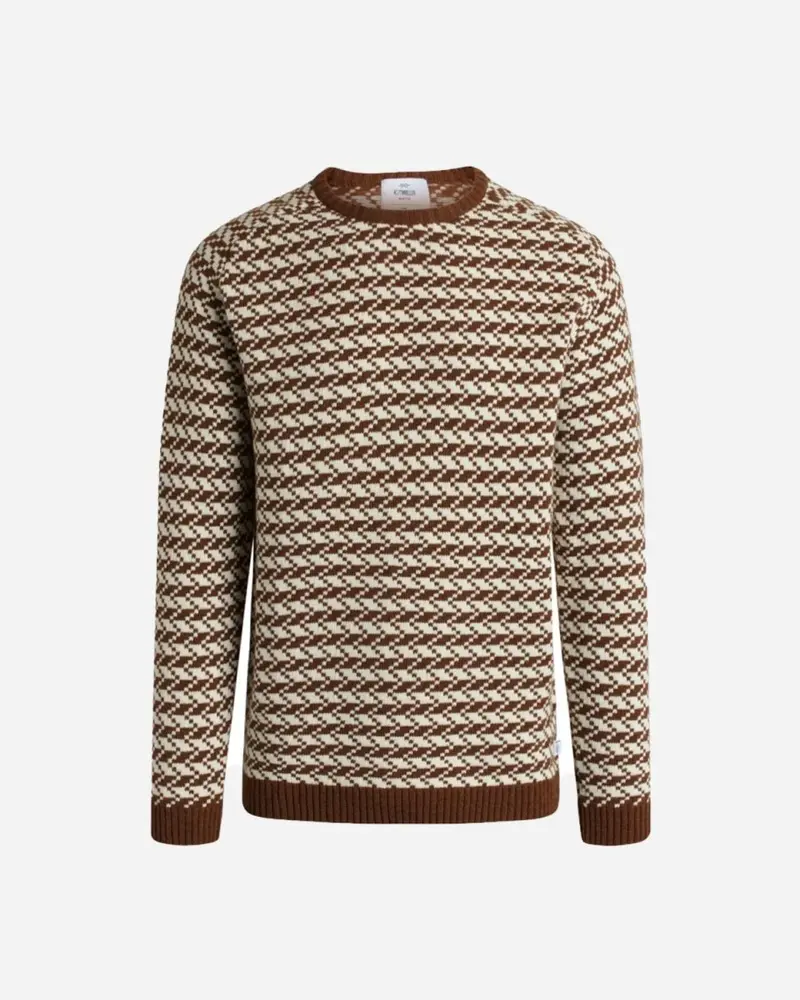 Milas knit - Coffee/Cream