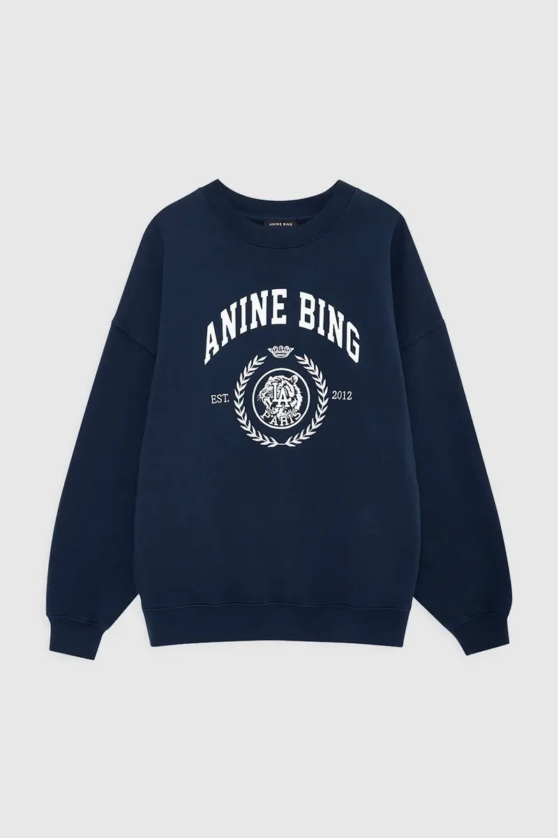 Miles Sweatshirt Collegiate Dark Navy