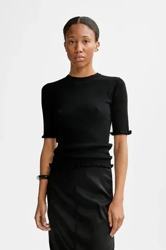 Milla Merino Knit Black