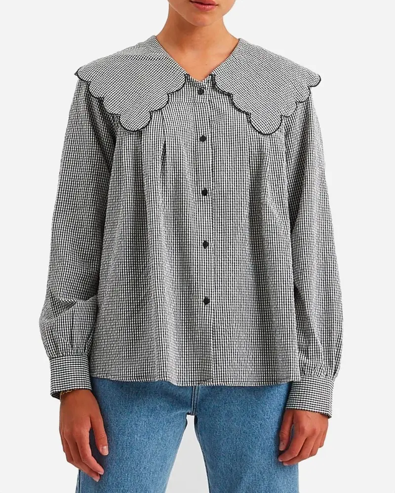 Miluna Shirt 2399 - Black