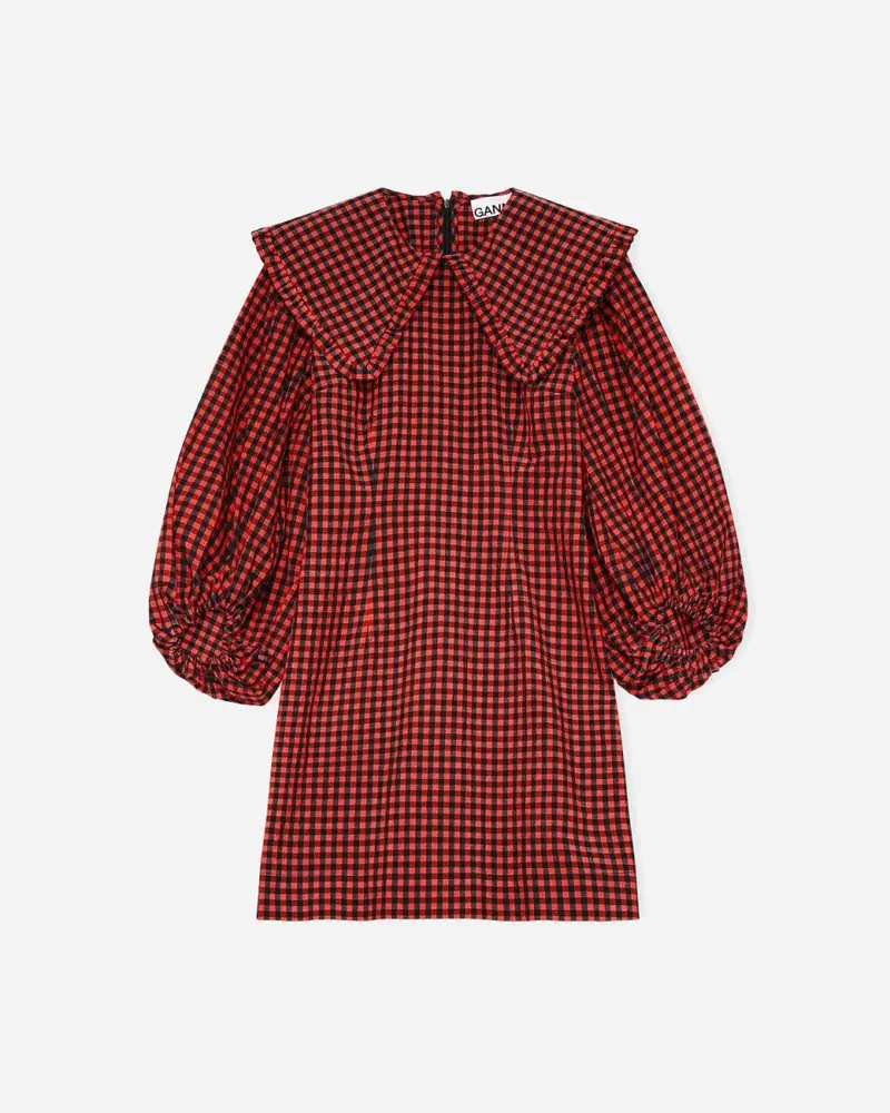 Mini Dress - Flame