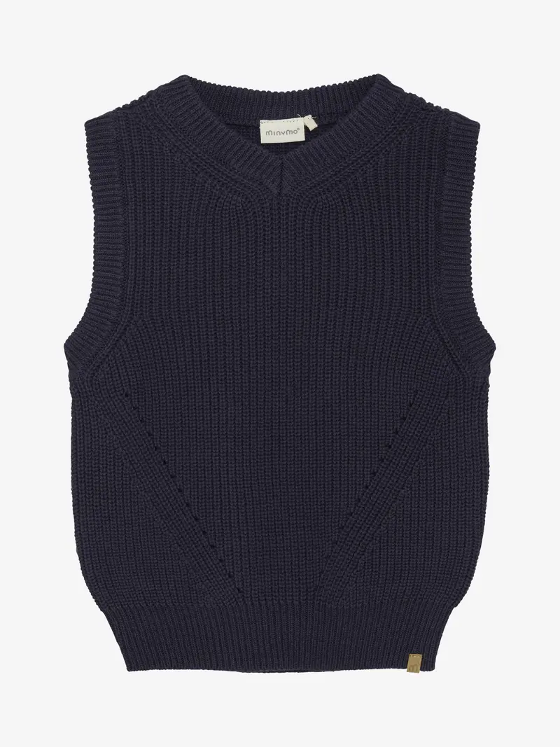 Minymo Strikkevest