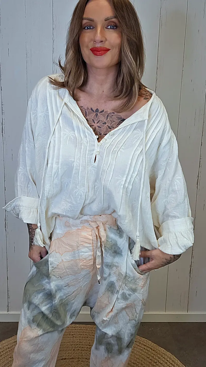 Mira bluse Crème