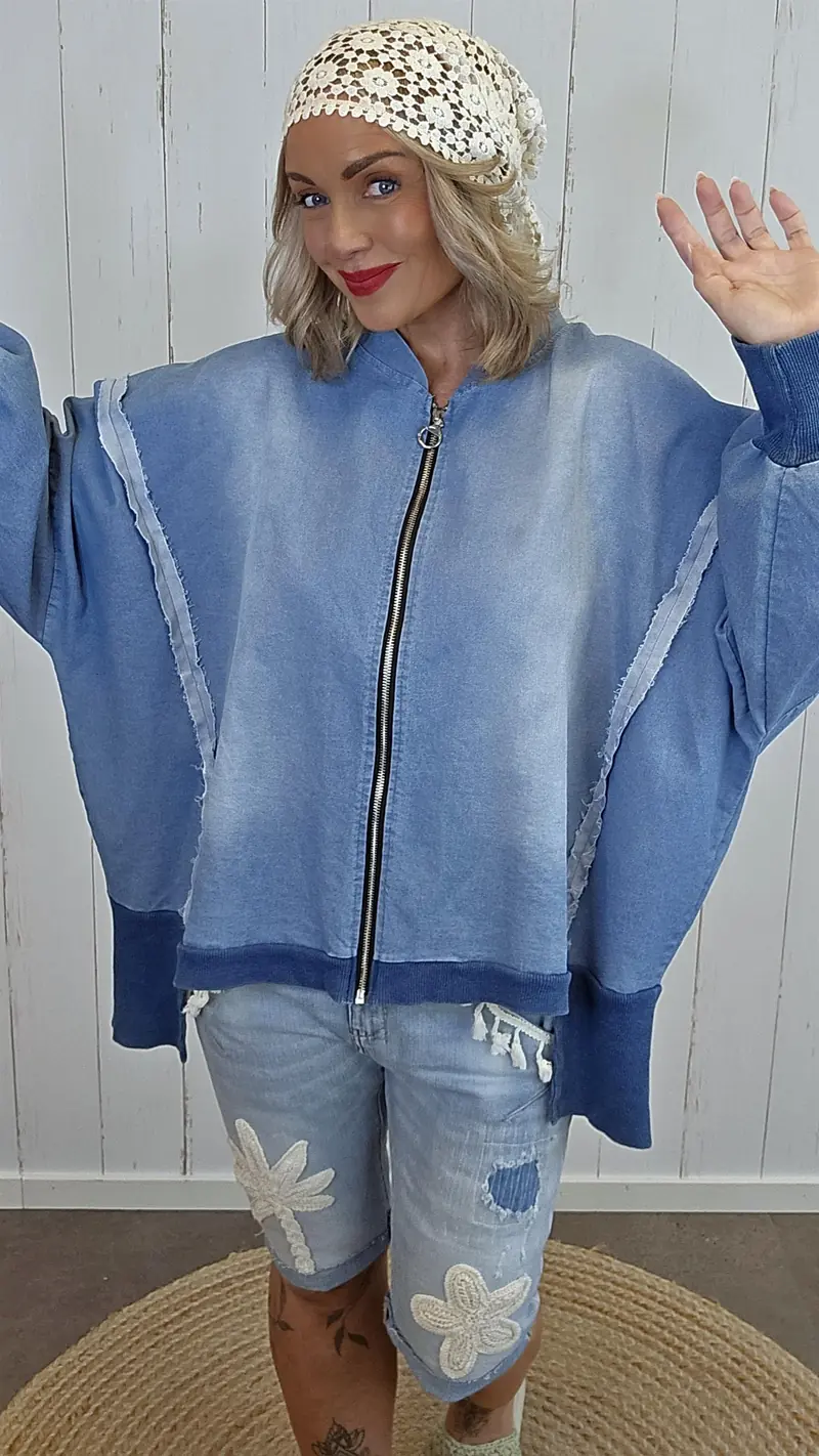 Mira Casual jakke i denimlook