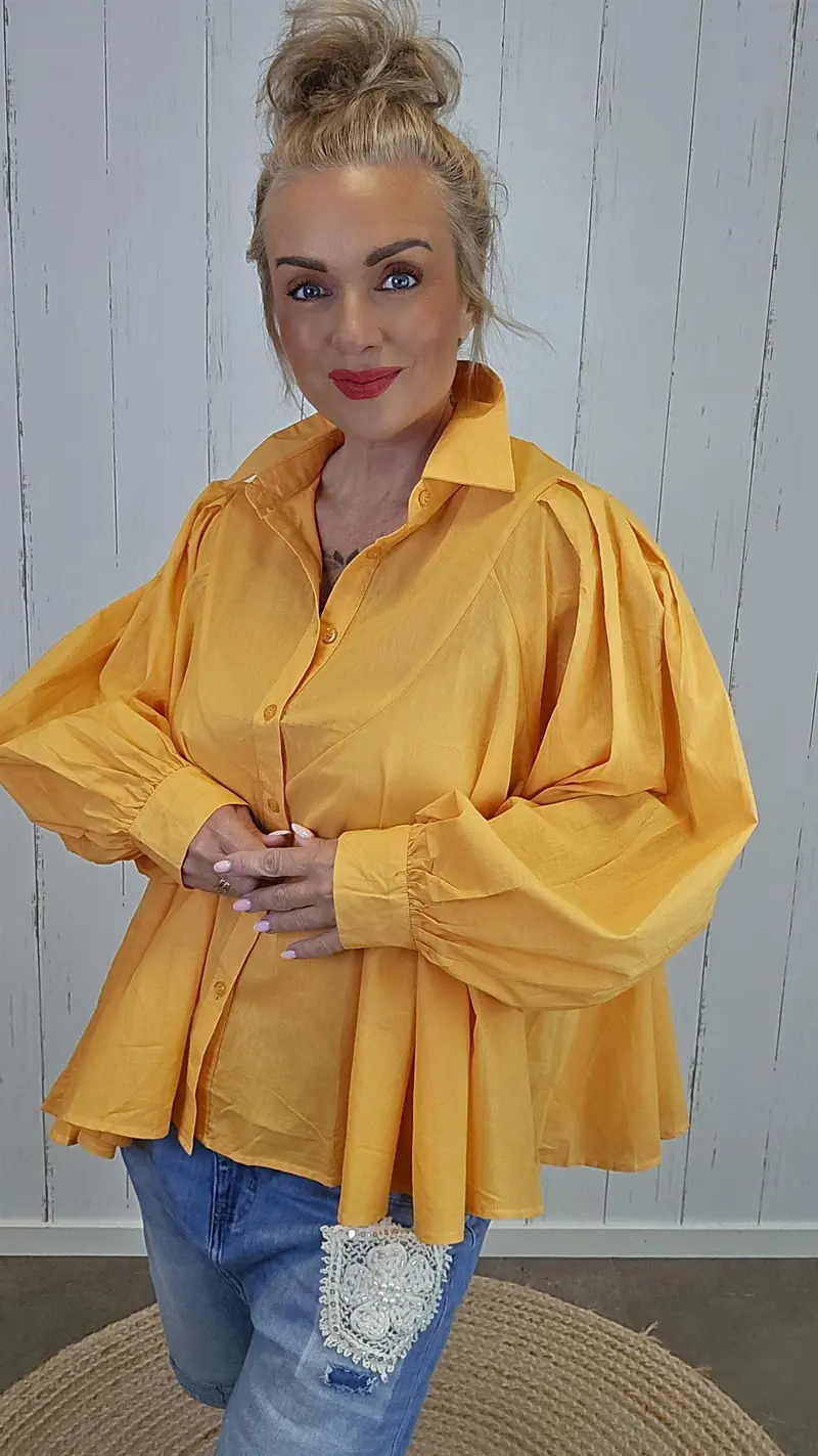 Mira skjorte orange