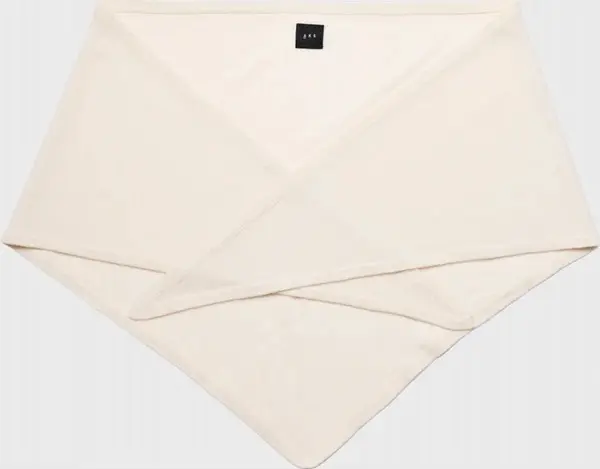 Mira Wool Cashmere Scarf Eggshell