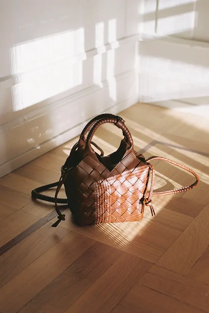 Misu Mini Nutmeg Cross-Body Bag