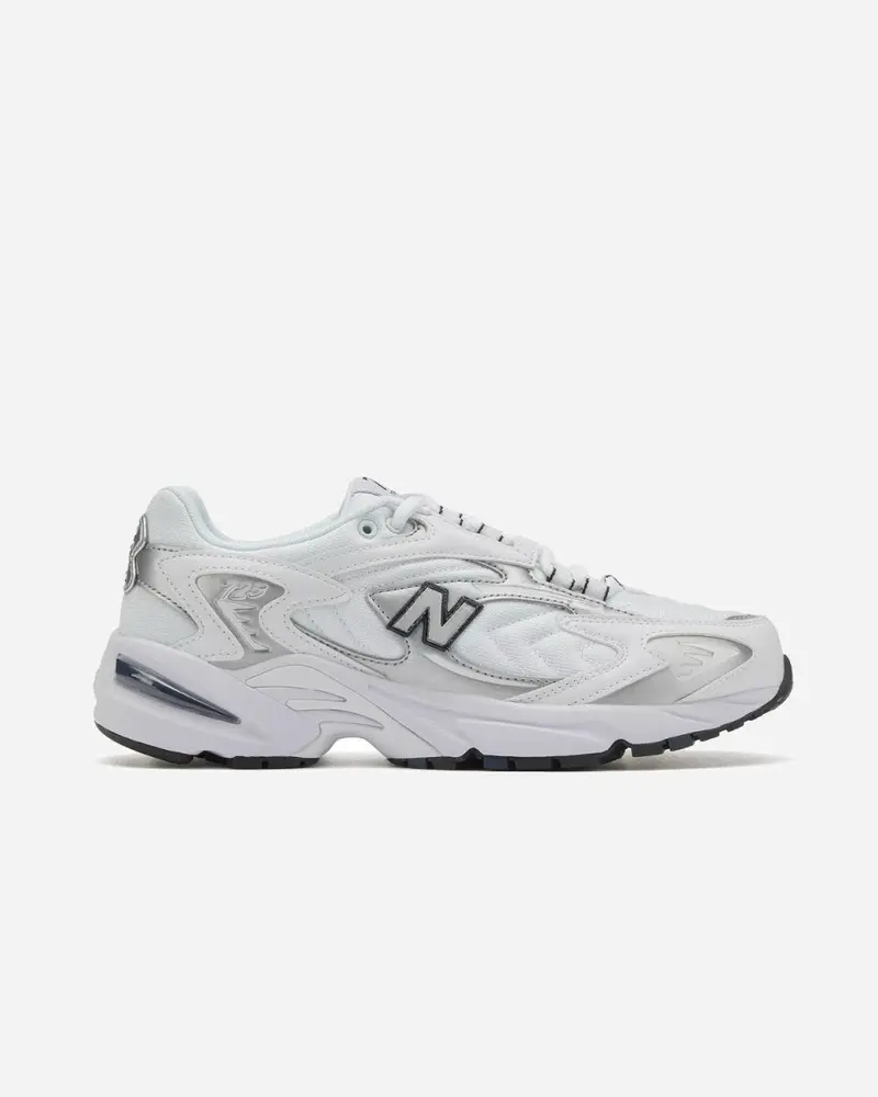 ML725B - Silver Metallic/White