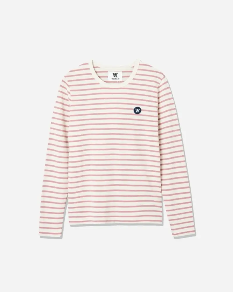 Moa long sleeve -  Off/White/Rose