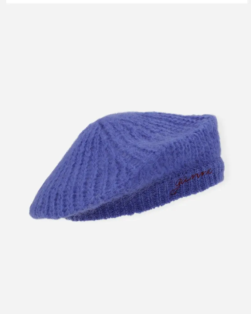 Mohair Beret - Dazzling Blue