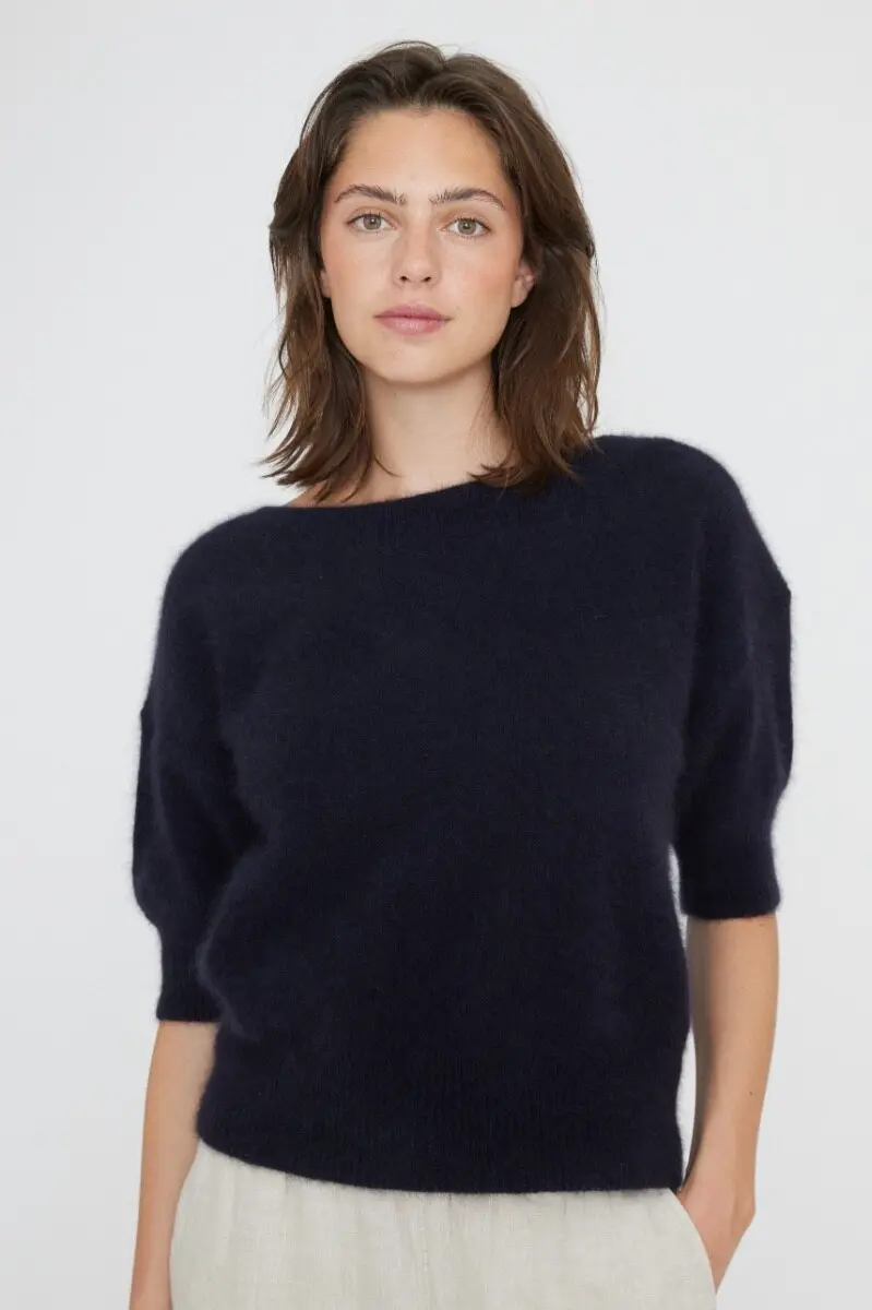 Moi Sweater Night Sky / Marineblå