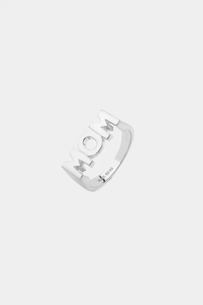 Mom Ring Silver